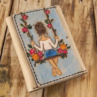 girl trifold wallet