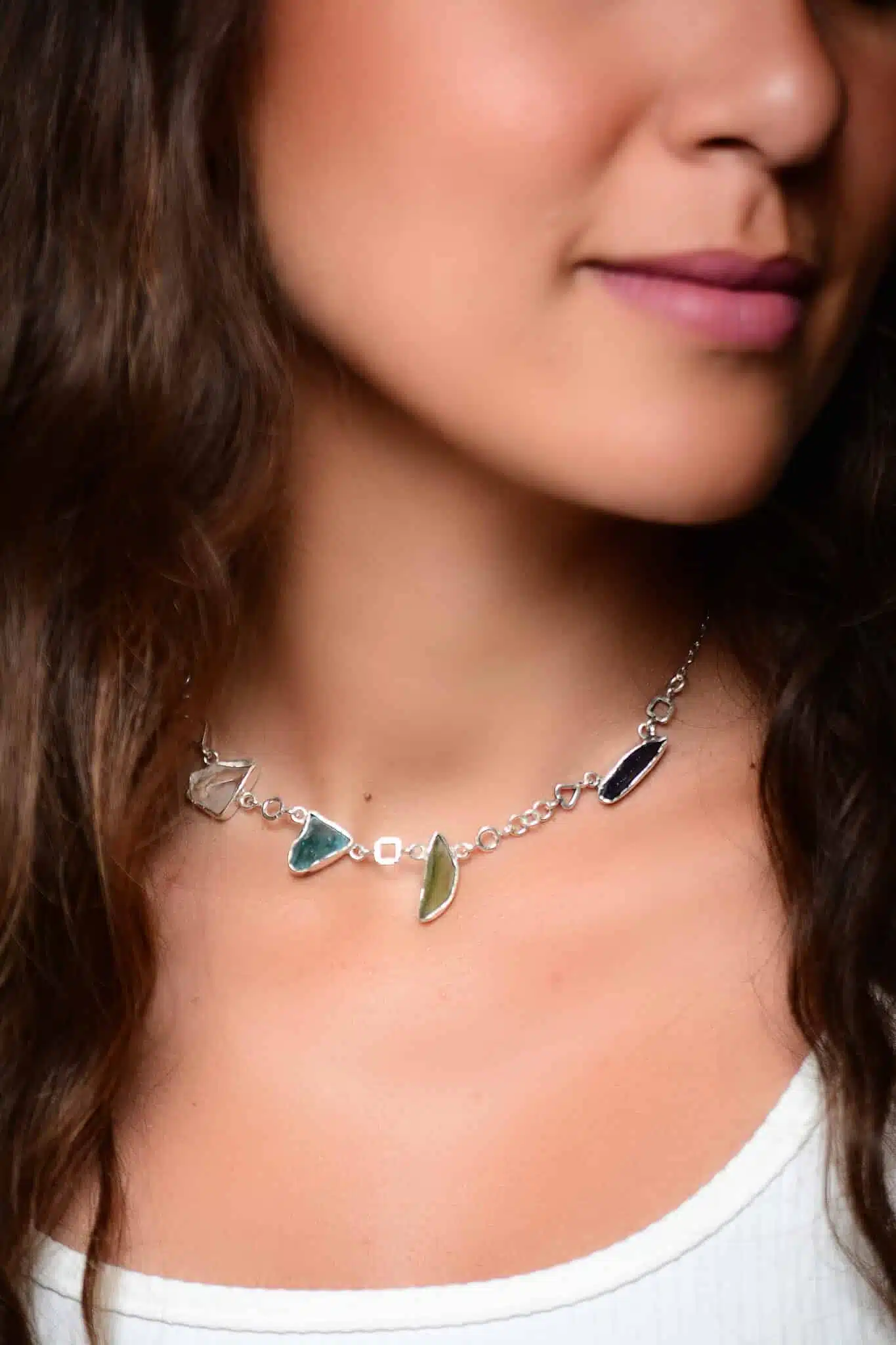 handmade Sterling Silver Desert Stone Pendant "(code 628) 5 DSC 2657 copy 2 scaled