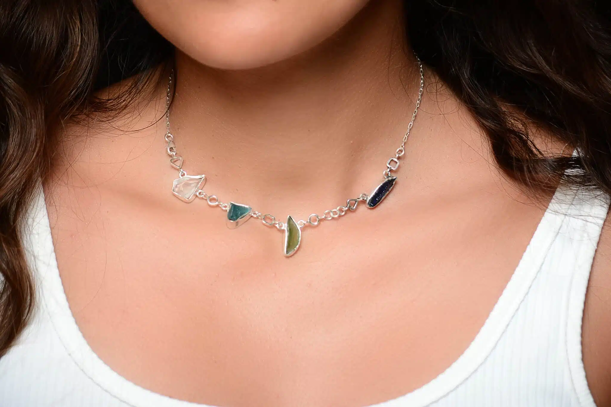 handmade Sterling Silver Desert Stone Pendant "(code 628) 4 DSC 2660 copy 2 scaled