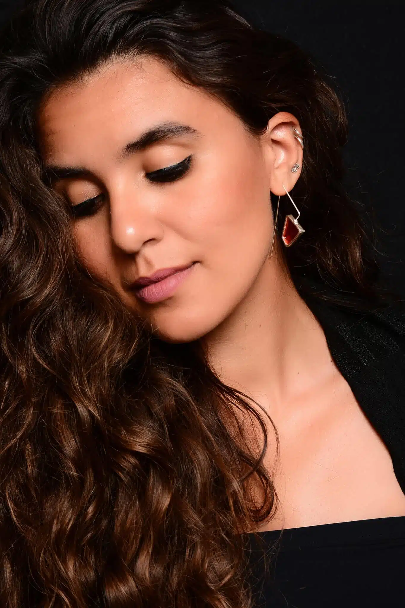 Handmade Sterling Silver- Sea glass earrings (code594) 2 DSC 2999 copy scaled