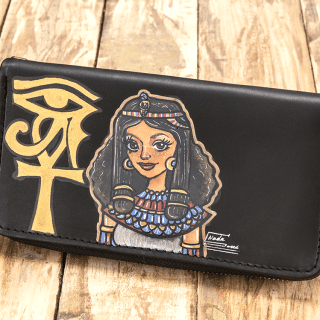 Pharaonic zipper Wallet
