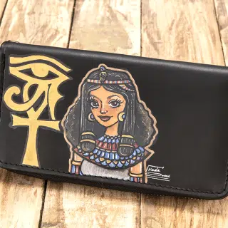 Pharaonic zipper Wallet