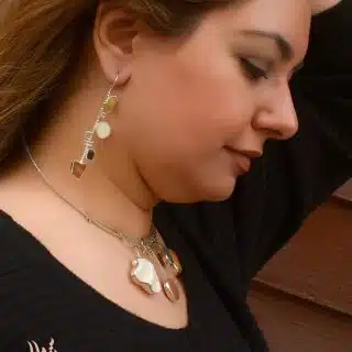 Handmade Sterling Silver Earrings code 622