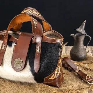 Women's hair handbag