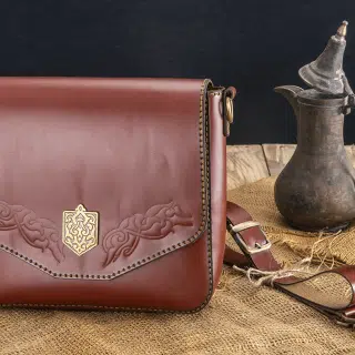 Islamic brick color bag