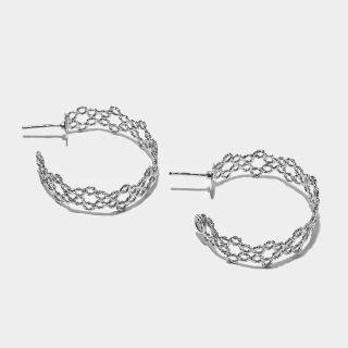 Dentellier Collection , Hoop Earrings