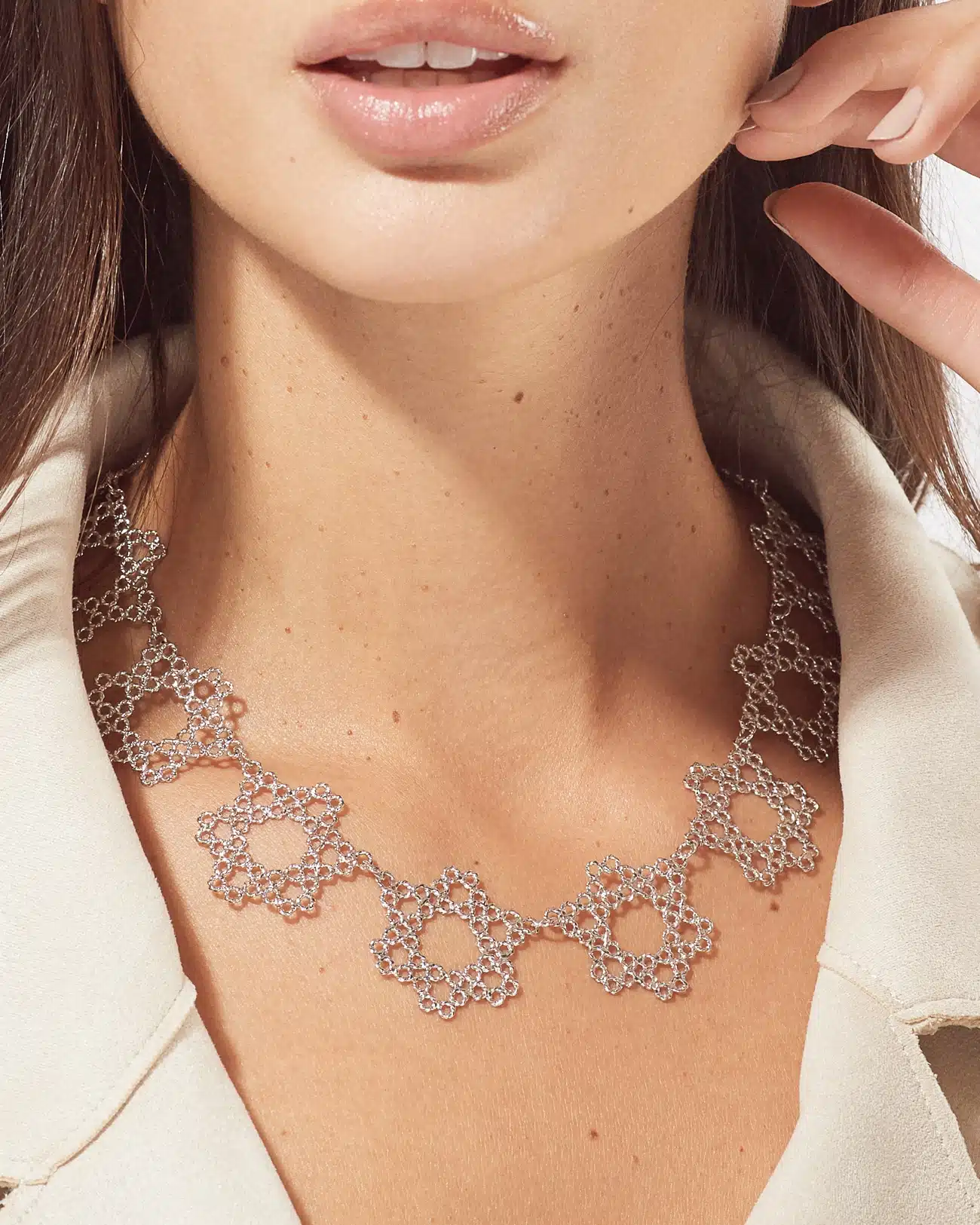 Dentellier Collection , Dentellier Necklace 2 Dentellier Necklace SZN218.1