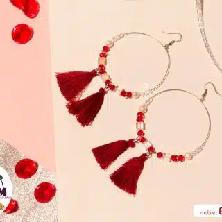 Handmade Crystal Charm Earrings