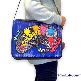 colorful laptop bag