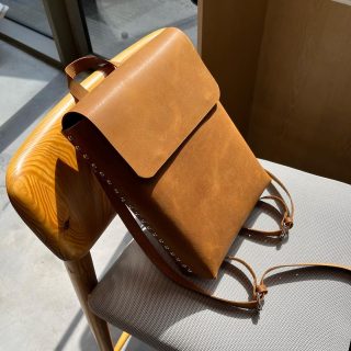Genuine leather Backpack