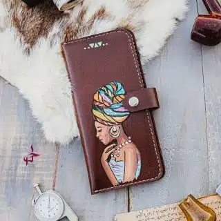 The African girl wallet