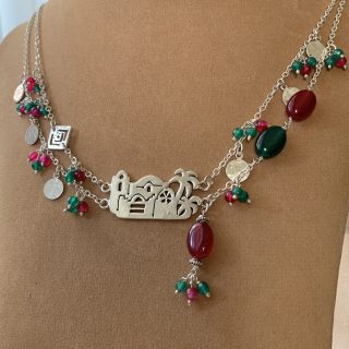 Small Nubian house with stones