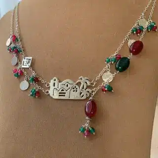 Small Nubian house with stones