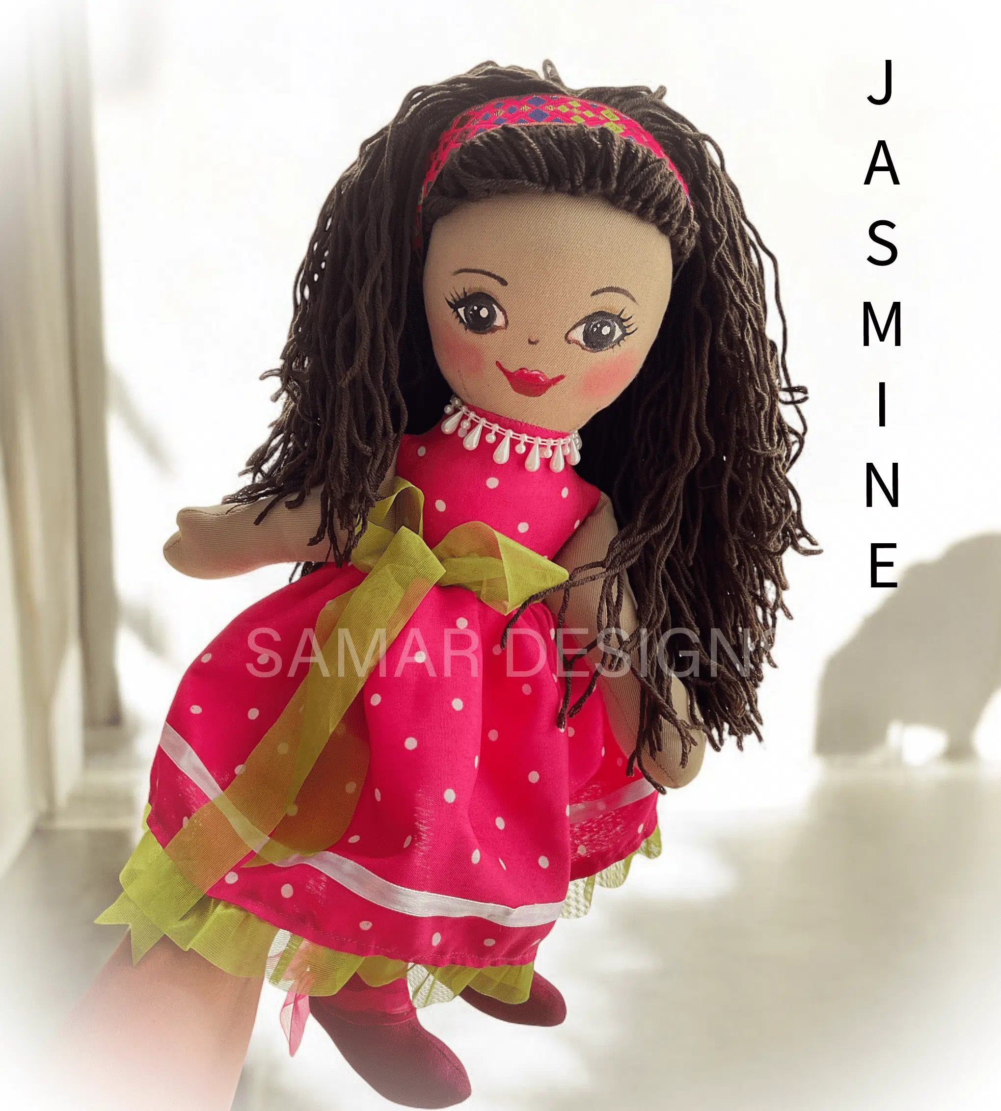 Handmade Doll “Jasmine” 2 EFDC0851 F772 4CBD B16A 6BFADAFB26C1