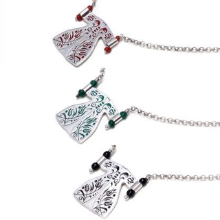 Enameled Kaftan Necklace