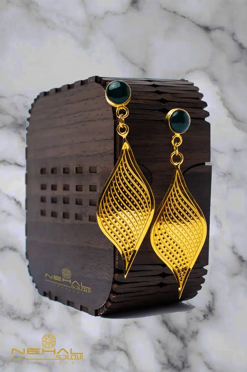 Leaf Earring 18K Gold Plated 2 Edits post 5 2 216315515039121