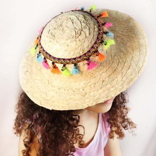 Hand-woven Beach Hat for kids
