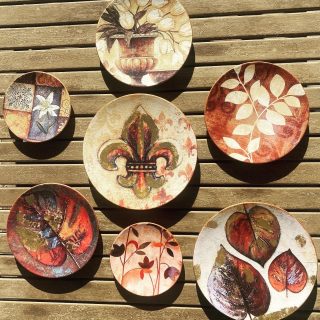 Leaves Dorés Wall Decor Set