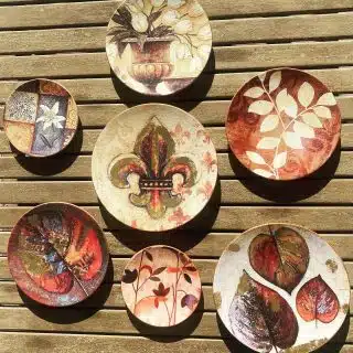 Leaves Dorés Wall Decor Set