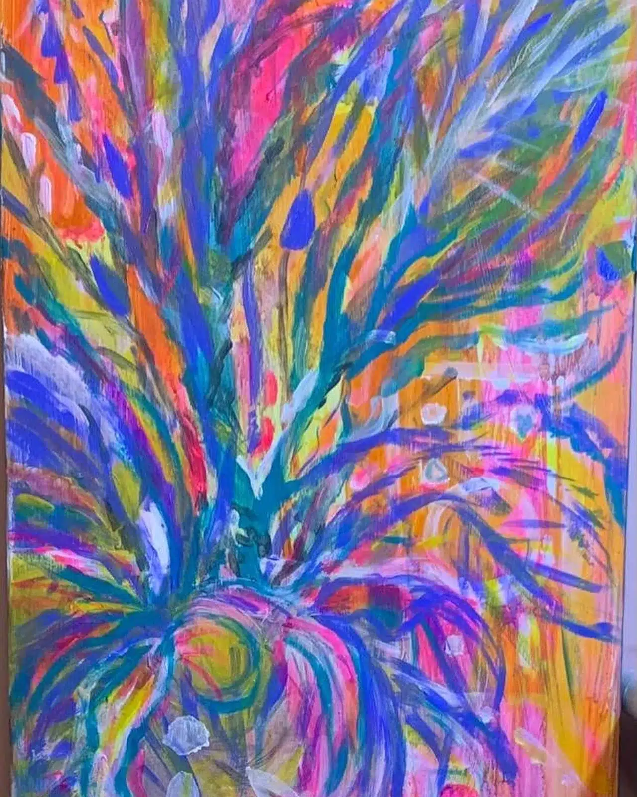 2 sided painting- 50/80cm - mixed media on board 4 F6BE4F26 23DB 4C83 AB13 F71A4E169DD9