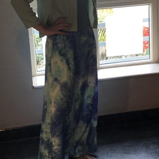 Tie dye mint & blue + mint shirt