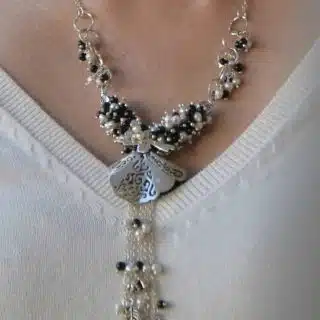 Swirling Darwish in black and white