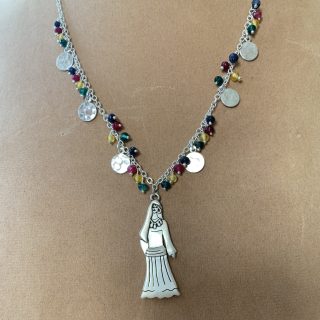 Small Nubian Girl Necklace