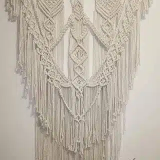 large macrame wall hanging / boho style (two sizes )