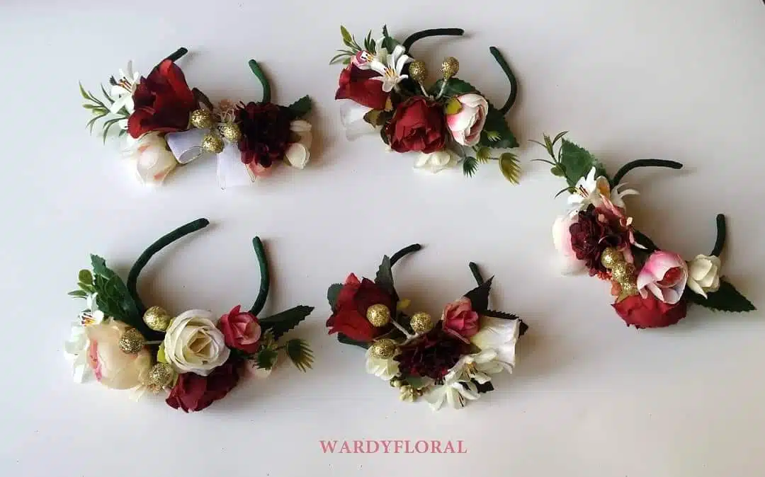 Christmas wrist corsage. 4 FB IMG 1669829289272