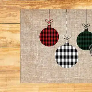 Placemat the christmas colletion
