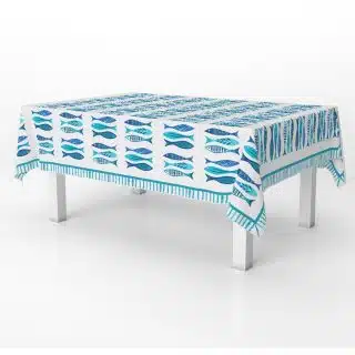 Tablecover Santorini Sardines