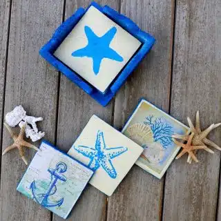 Summer Double Sided Coasters