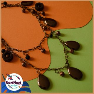 Long Layering Handmade Energy Healing Hematite Necklace