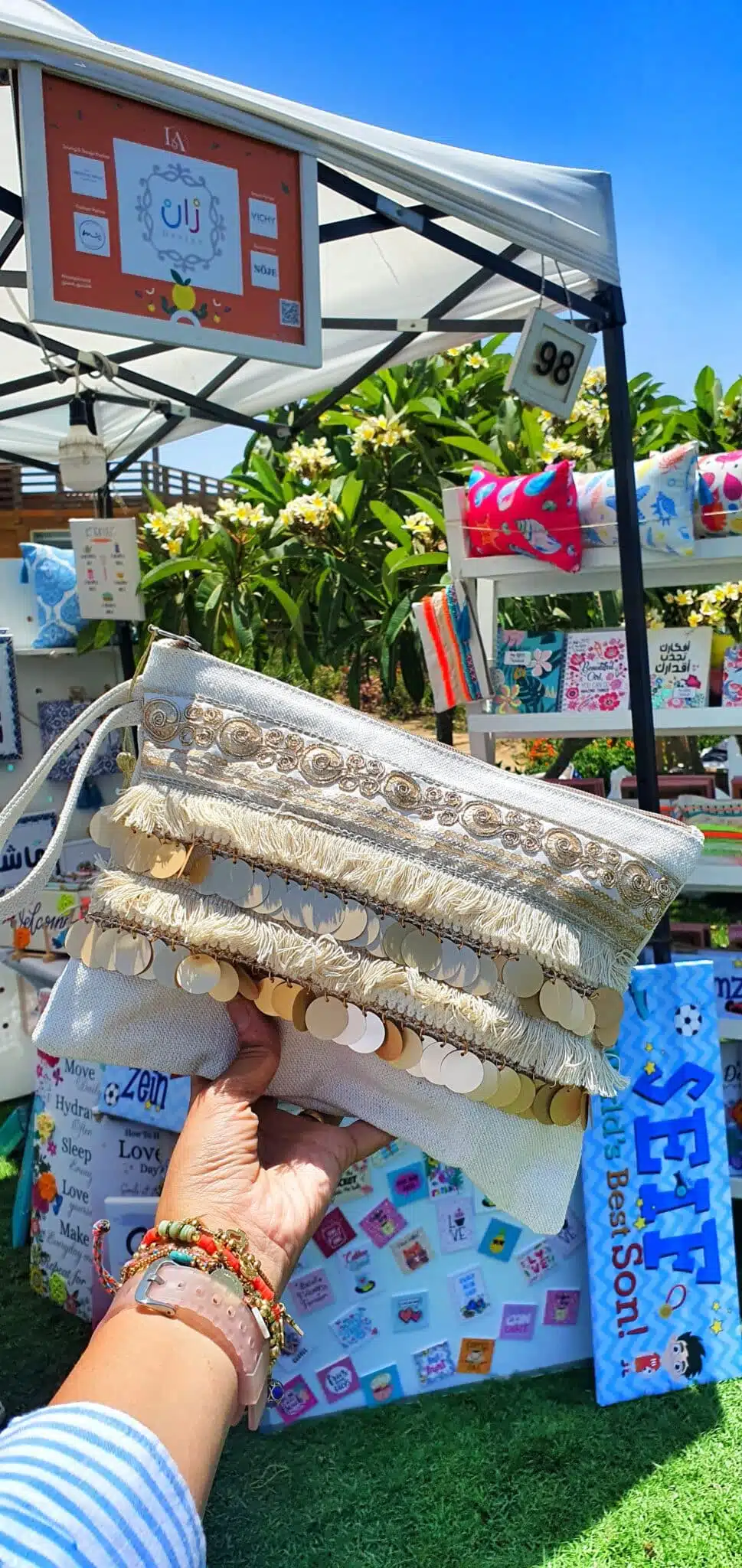 Zan Design Hand Clutch Golden Swirls 3 Hand clutch Golden Swirls5 scaled