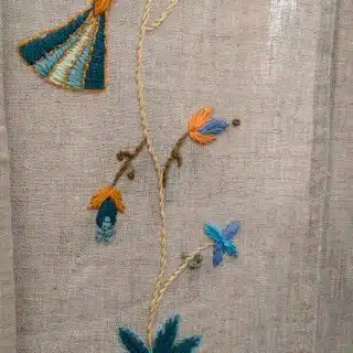 Pharaonic Lotus Scarf