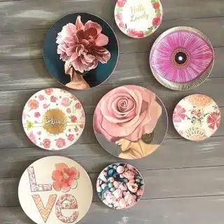 Flower Girl Wall Plates Collection