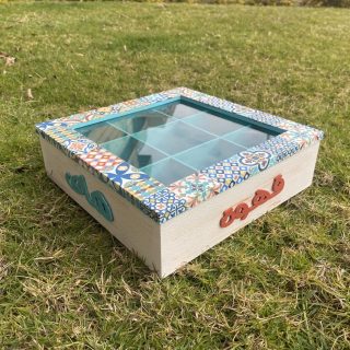 Colorful Tiles Tea Box