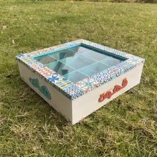 Colorful Tiles Tea Box