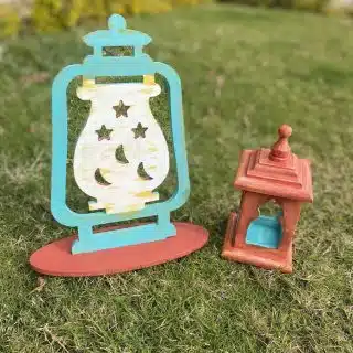 Colorful Ramadan Stand & Fanous