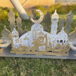 Ramdan Decorative Stand with Candles