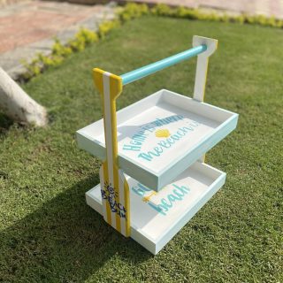 Beach Bum 2 Tiers Tray