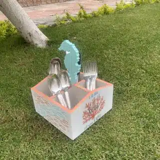 Mint x Corals Sea Horse Cutlery Holder