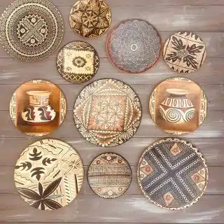 "The Tribe" Wall Plates Collection