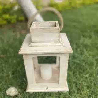 Vintage White Lantern