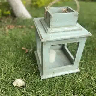 Vintage Blue Lantern