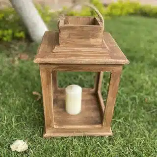 Terracotta Rustic Lantern