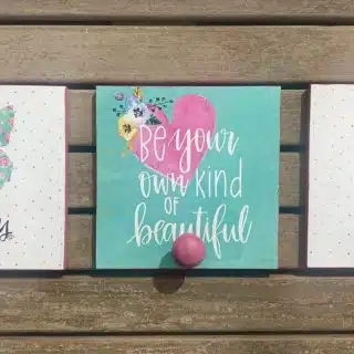 Square Hangers Set Mint x White