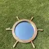 Summer Wheel Mirror (Rustic Mocha)