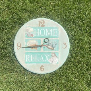 Mint Summer Wall Clock