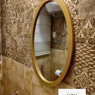 Oval mirror